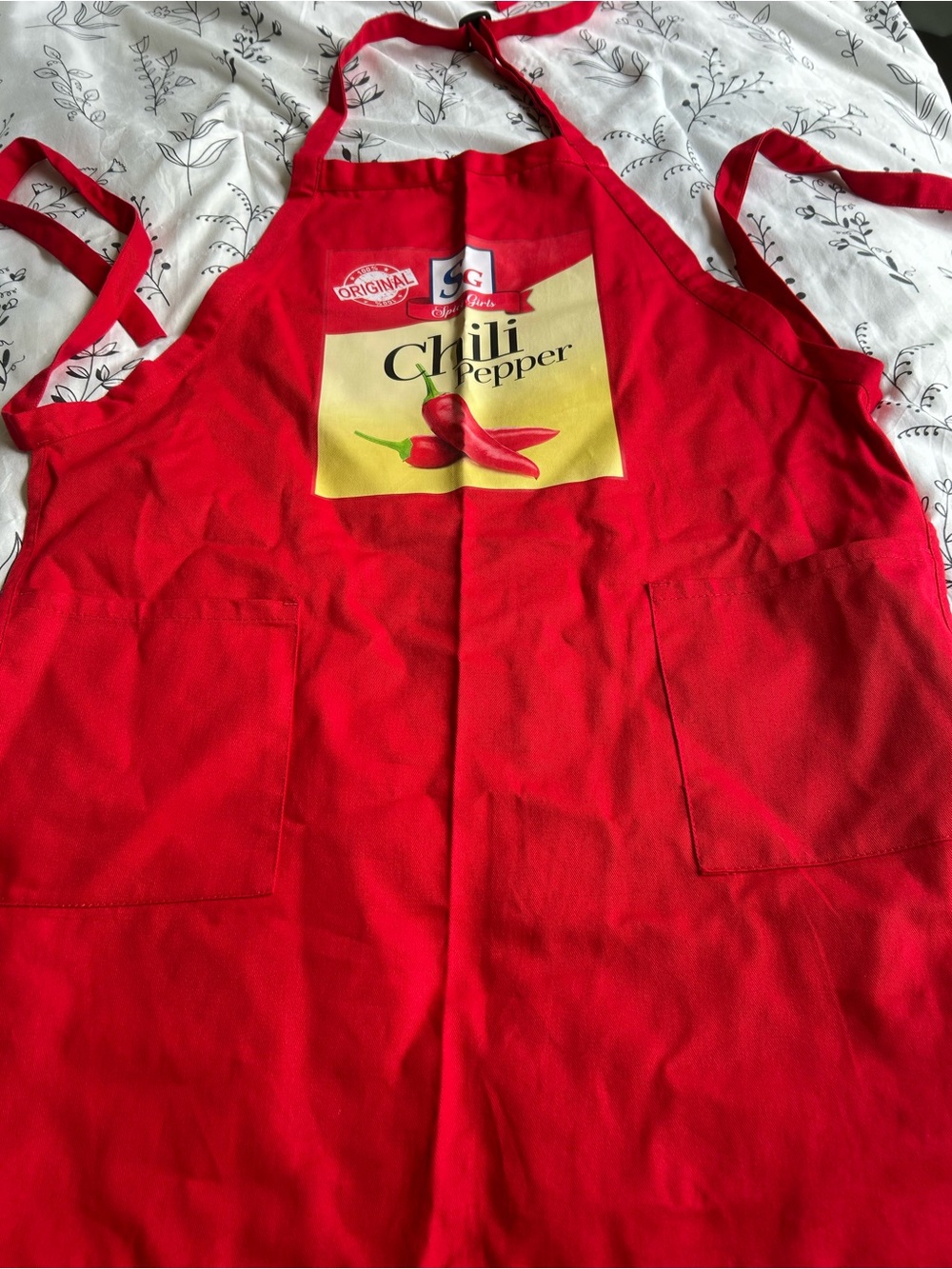 Red Chili Pepper Graphic Apron